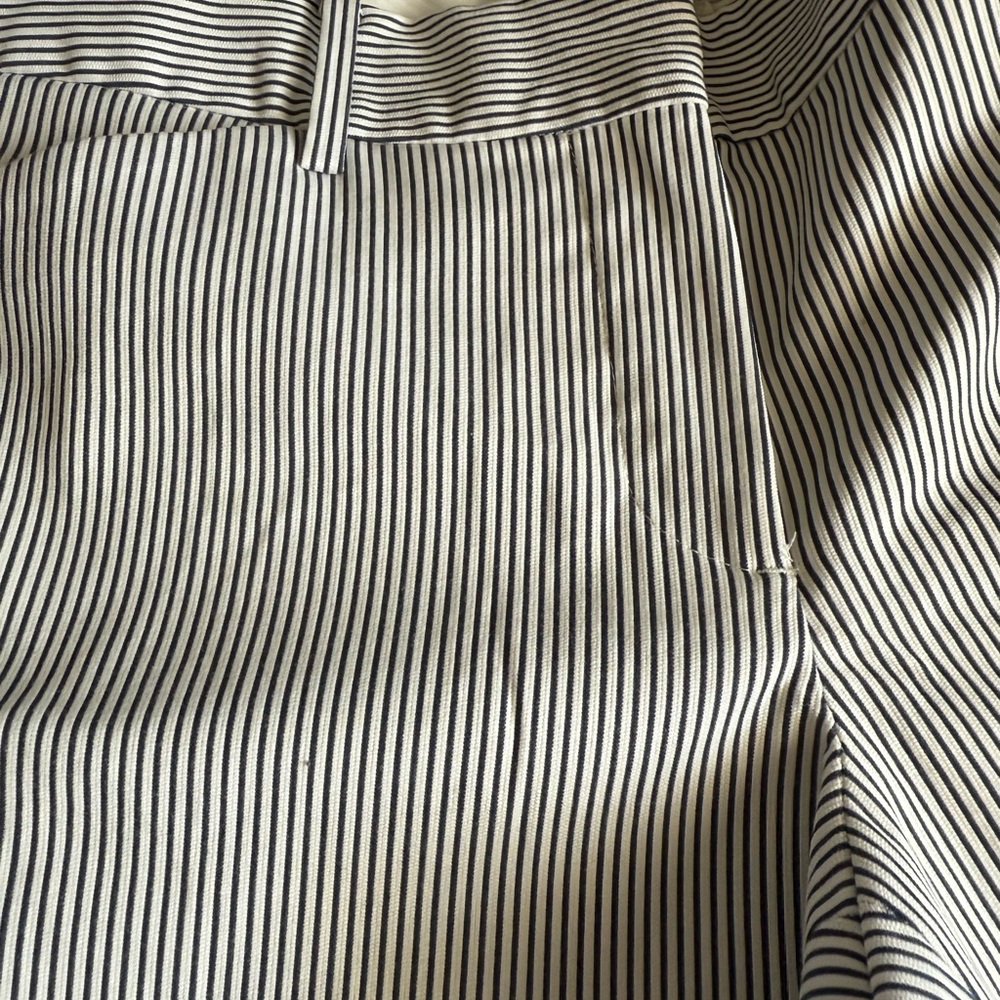 Talbot's Hampshire Women’s Pants- Teatime Stripe Size 6 Petite - Picture 5 of 8